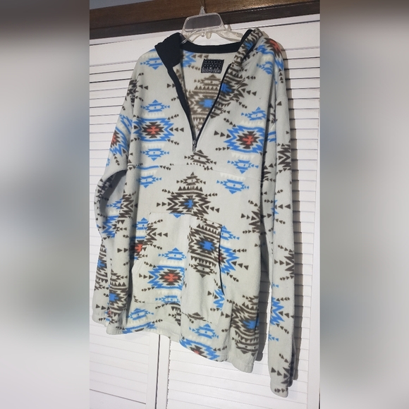 Rebels & Nomads Fleece Hoodie XL Long - Picture 5 of 5